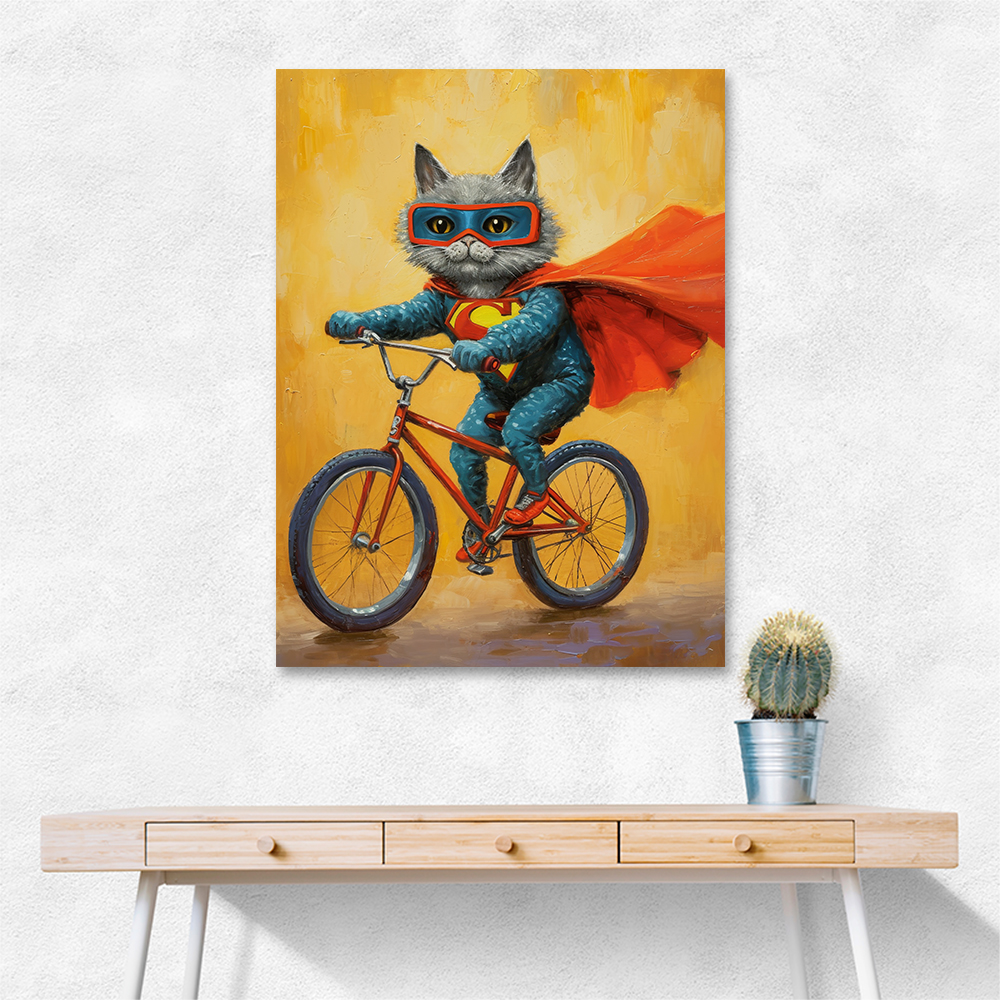 Superman Biker Cat 2 Superman Biker Cat 2
