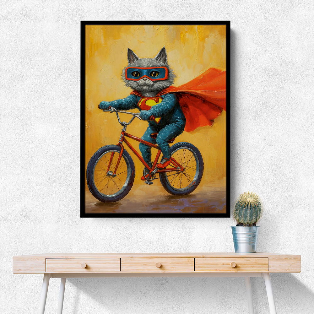 Superman Biker Cat 2 Superman Biker Cat 2
