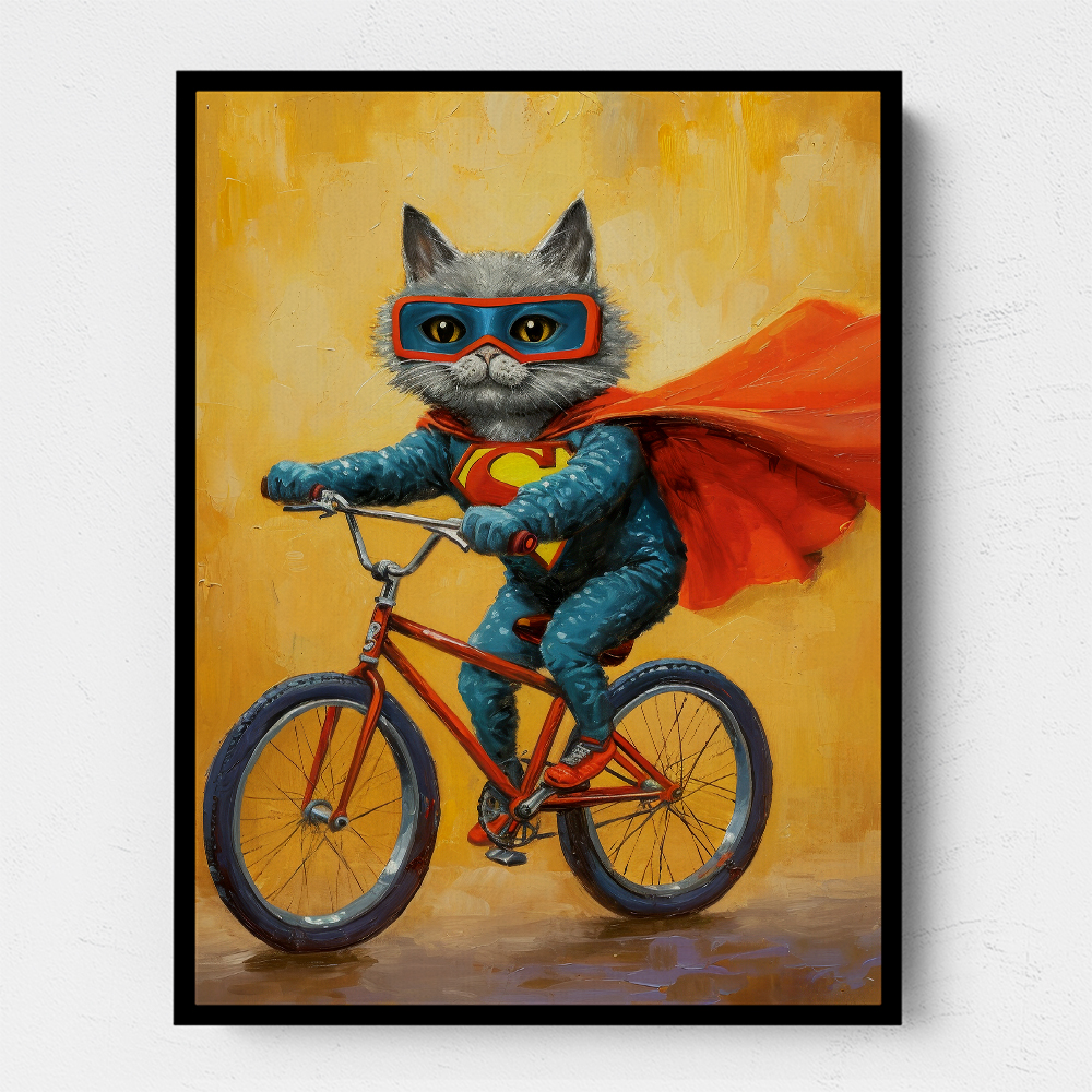 Superman Biker Cat 2 Superman Biker Cat 2