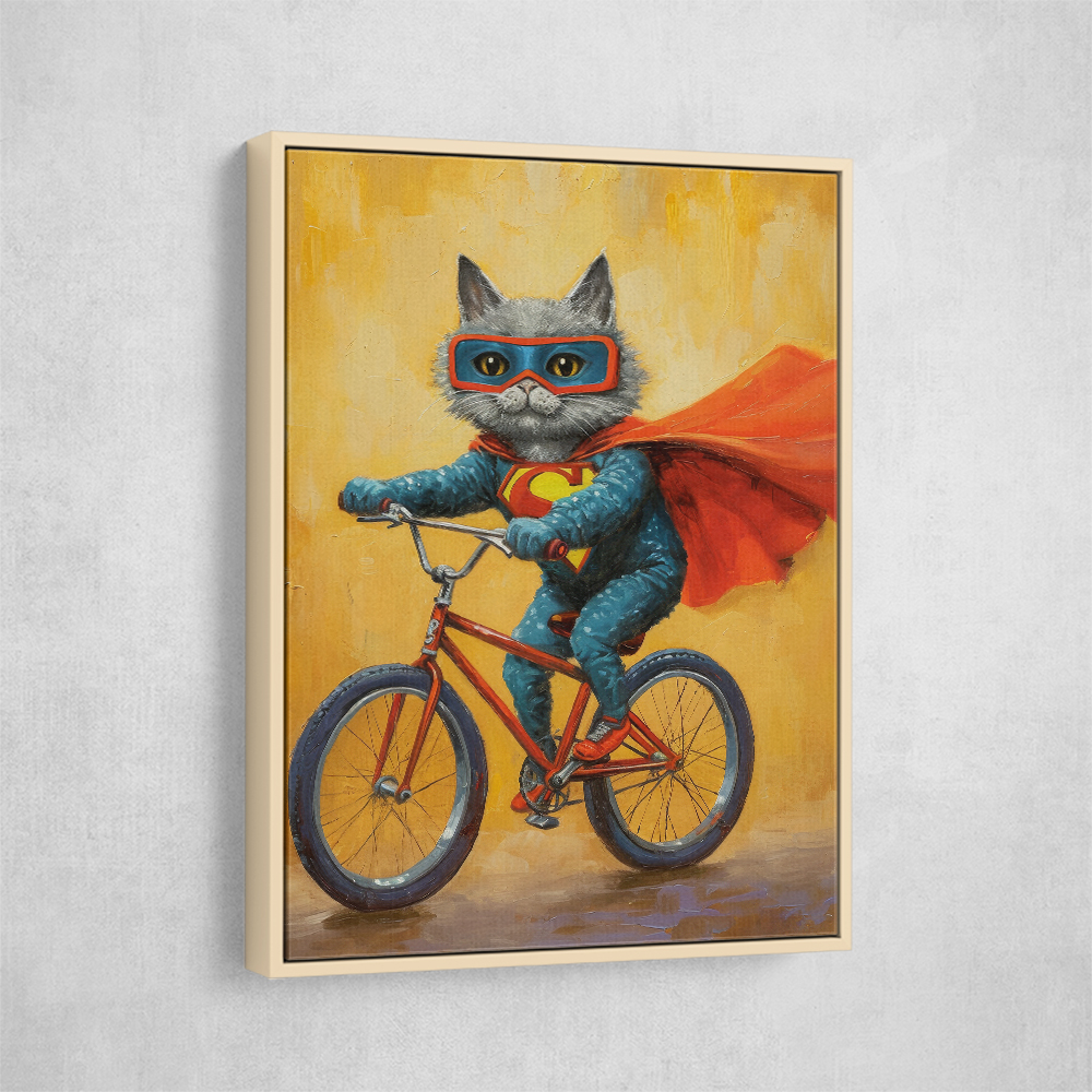Superman Biker Cat 2 Superman Biker Cat 2
