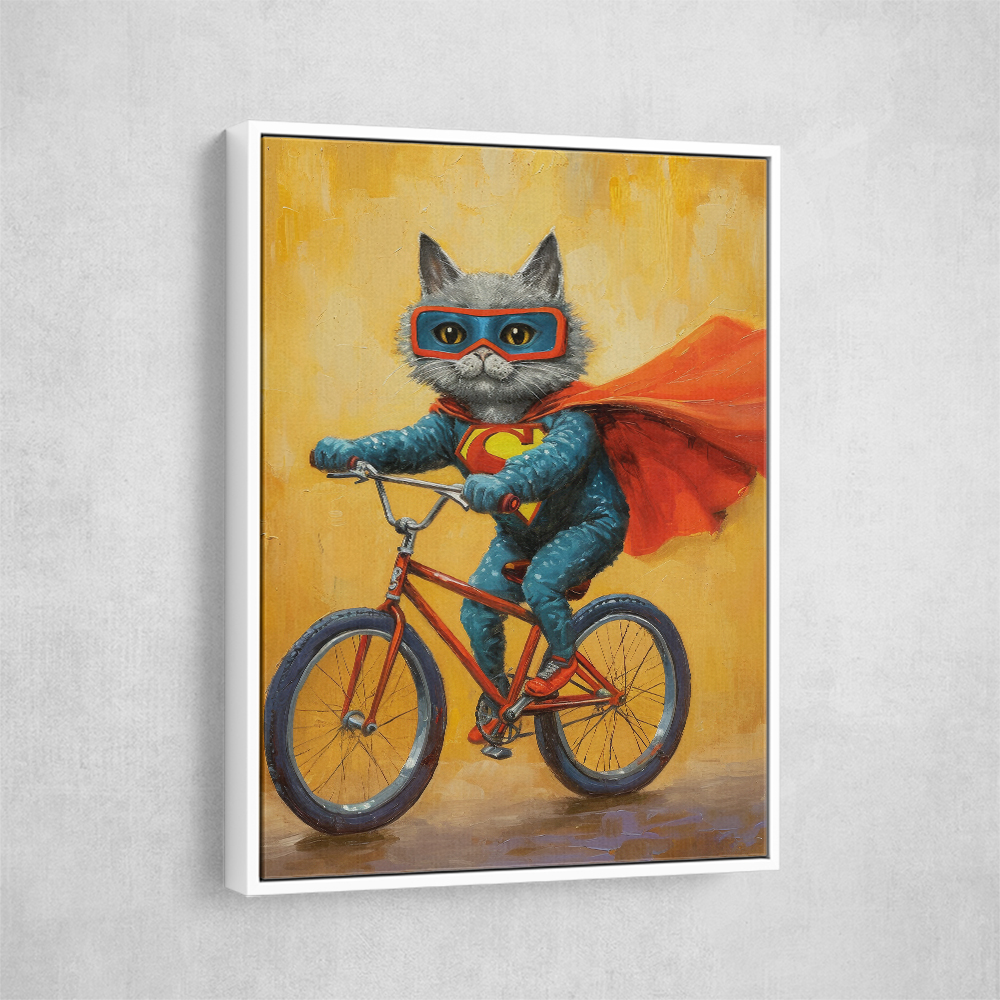 Superman Biker Cat 2 Superman Biker Cat 2