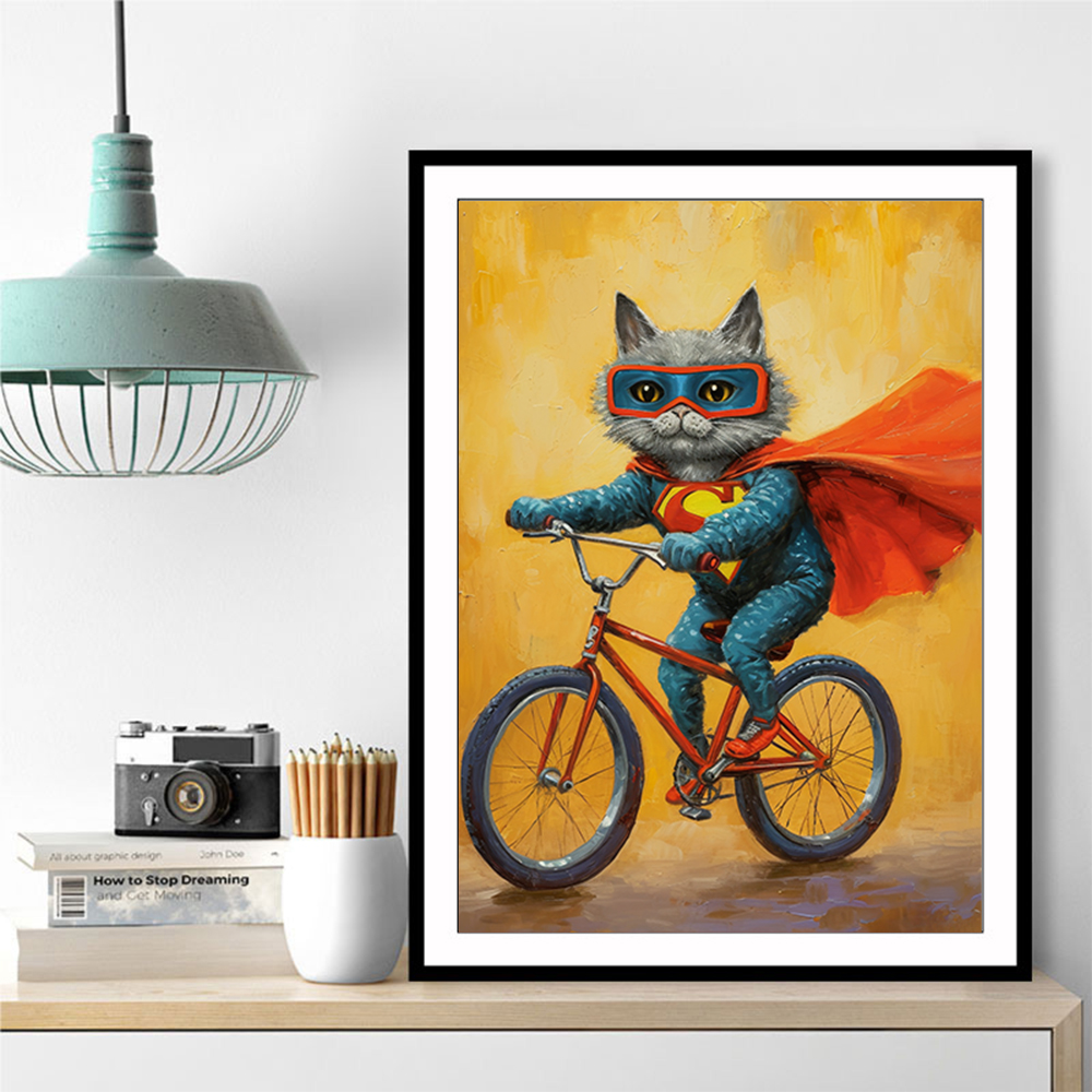 Superman Biker Cat 2 Superman Biker Cat 2