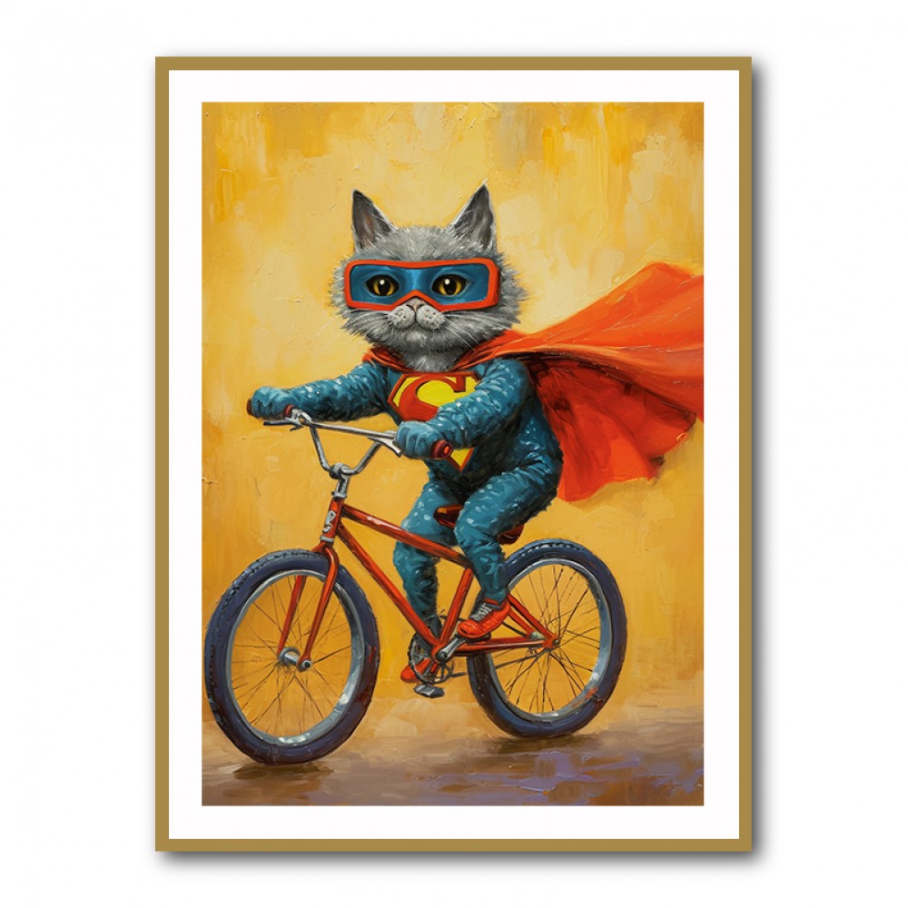 Superman Biker Cat 2 Superman Biker Cat 2