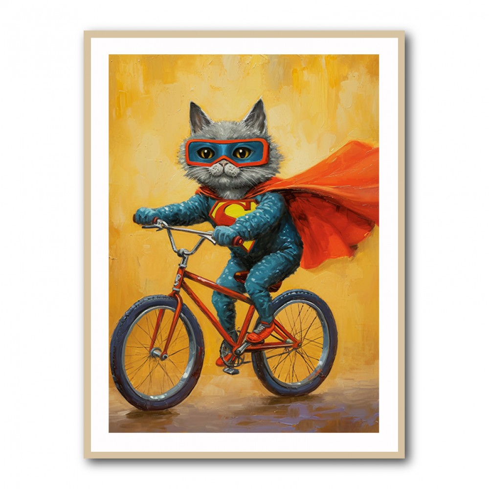 Superman Biker Cat 2 Superman Biker Cat 2