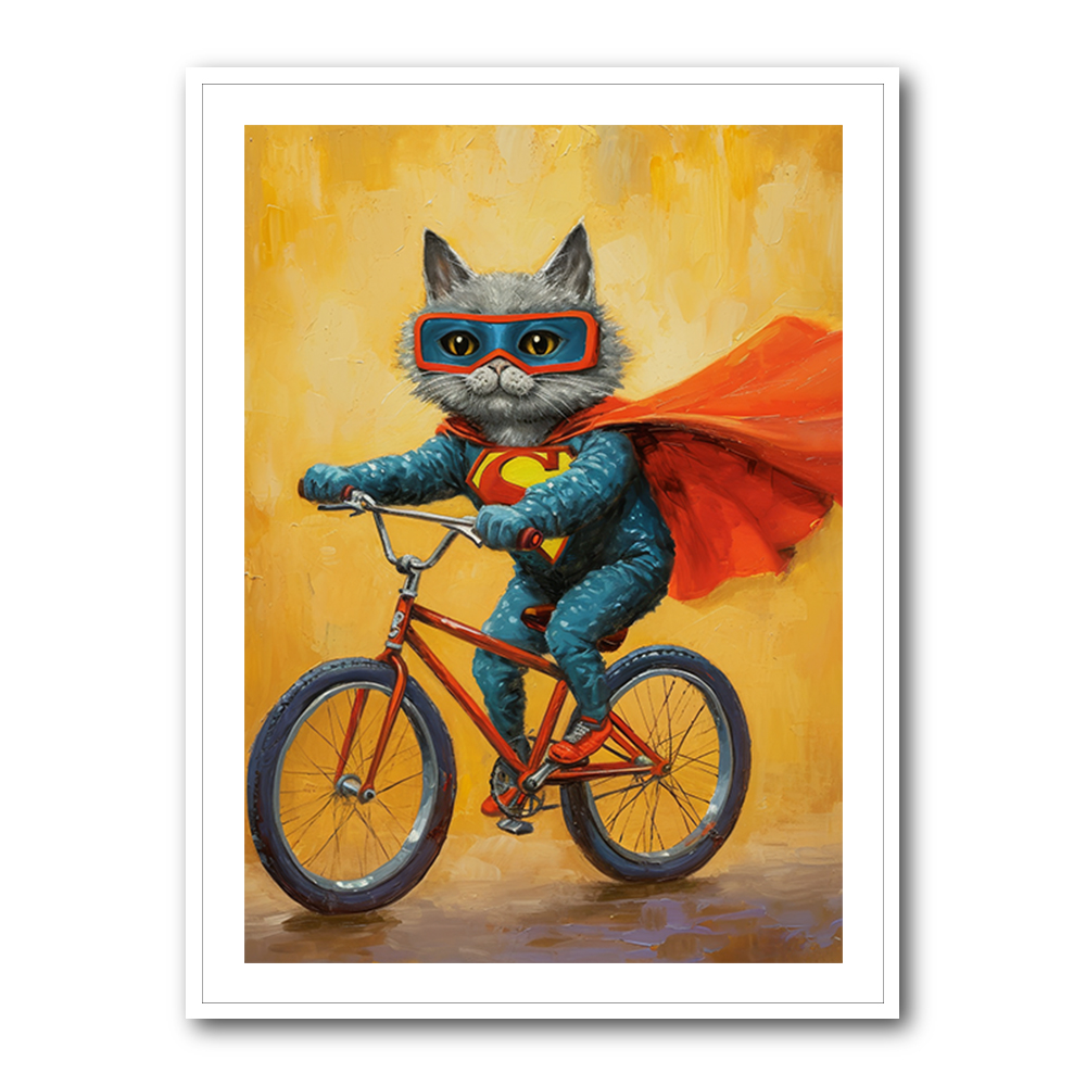 Superman Biker Cat 2 Superman Biker Cat 2