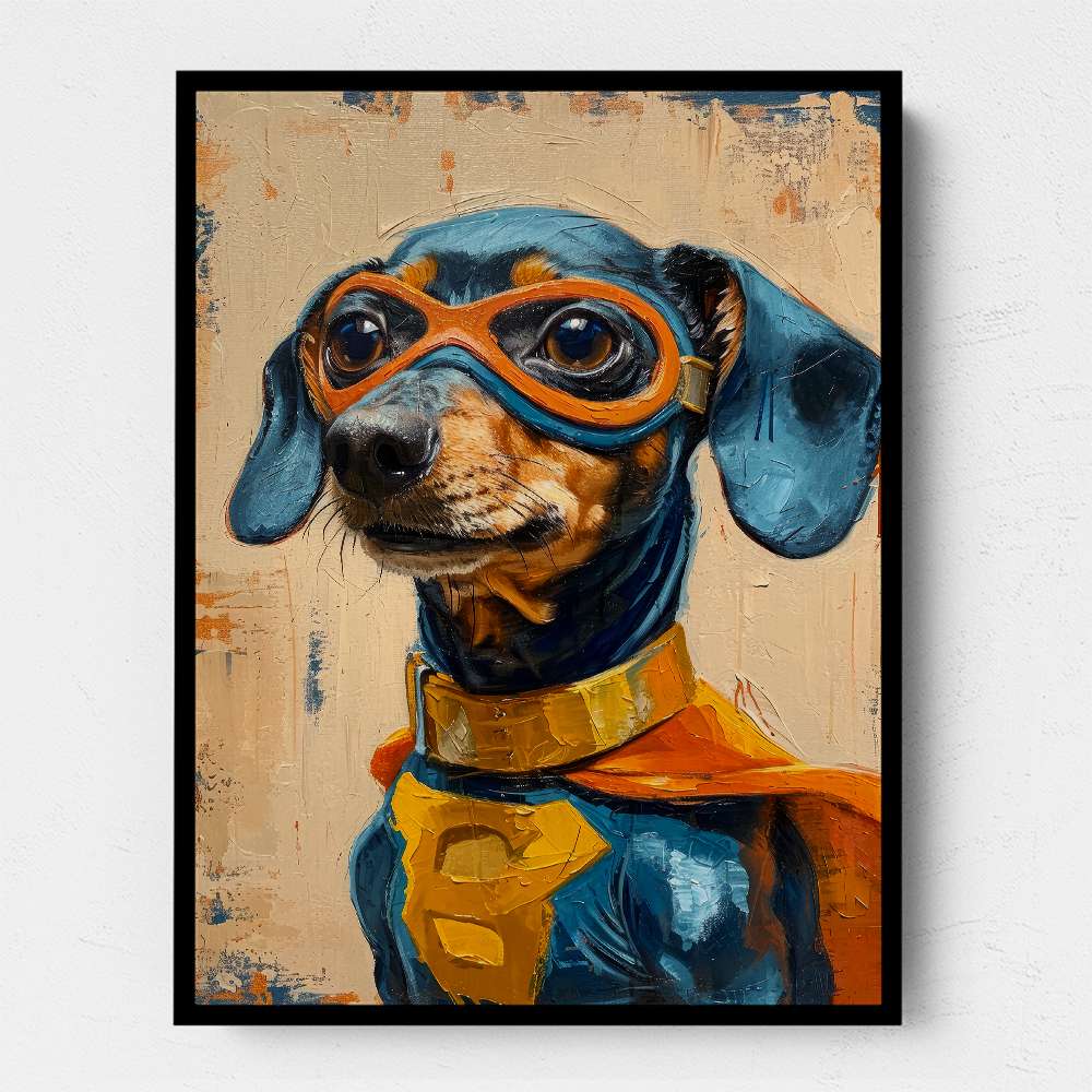 Superhero Dachshund Superhero Dachshund