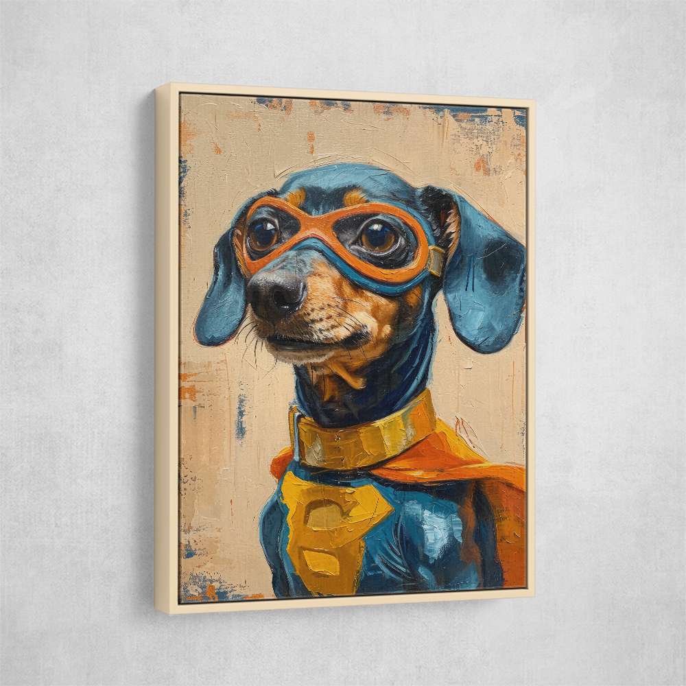 Superhero Dachshund Superhero Dachshund