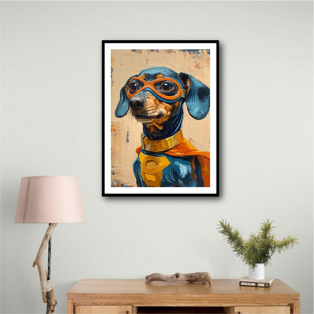 Superhero Dachshund Superhero Dachshund