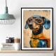 Superhero Dachshund Superhero Dachshund