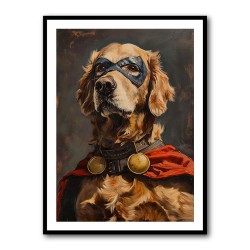 Golden Retriever Superhero 3