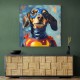 Superman Dachshund Wall Art Superman Dachshund Wall Art
