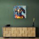 Superman Dachshund Wall Art Superman Dachshund Wall Art