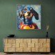 Superman Dachshund Wall Art Superman Dachshund Wall Art