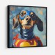 Superman Dachshund Wall Art Superman Dachshund Wall Art