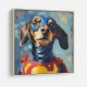 Superman Dachshund Wall Art Superman Dachshund Wall Art