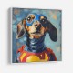 Superman Dachshund Wall Art Superman Dachshund Wall Art