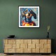 Superman Dachshund Wall Art Superman Dachshund Wall Art
