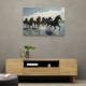 Seven Galloping River Horses Seven Galloping River Horses