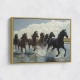 Seven Galloping River Horses Seven Galloping River Horses