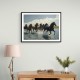 Seven Galloping River Horses Seven Galloping River Horses