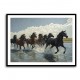 Choose Product Type:: Framed Print
Frame Colour:: Black Seven Galloping River Horses