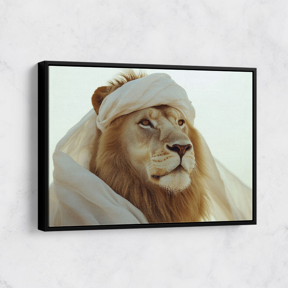 Ghutra Lion Wall Art Ghutra Lion Wall Art