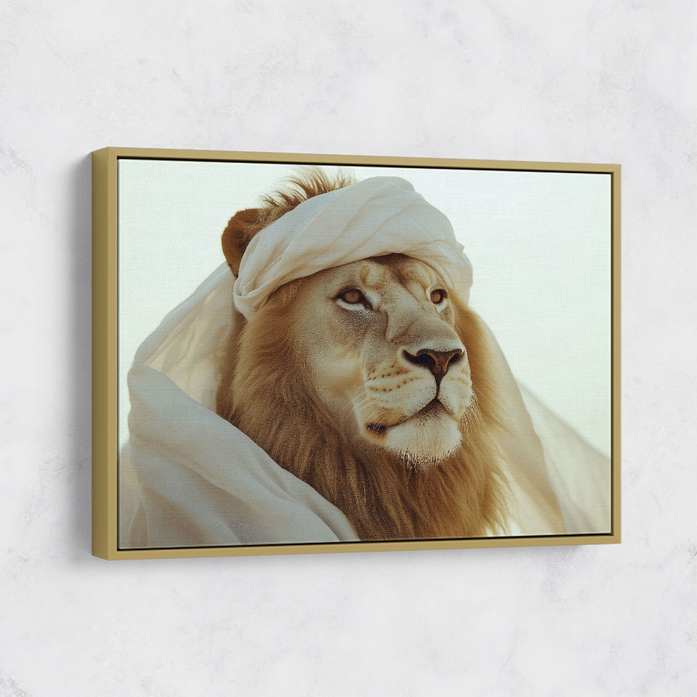 Ghutra Lion Wall Art Ghutra Lion Wall Art