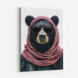 Keffiyeh Black Bear 2