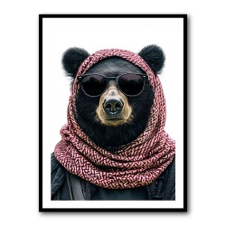 Keffiyeh Black Bear 2