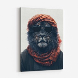 Black Lion Keffiyeh