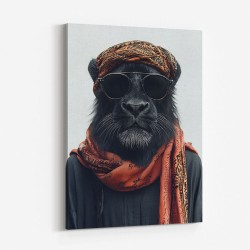 Black Lion Keffiyeh 2