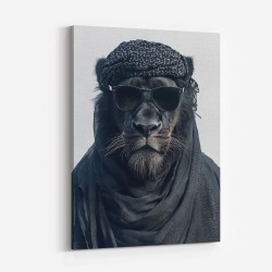 Black Lion Keffiyeh 3