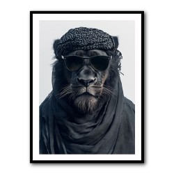 Black Lion Keffiyeh 3