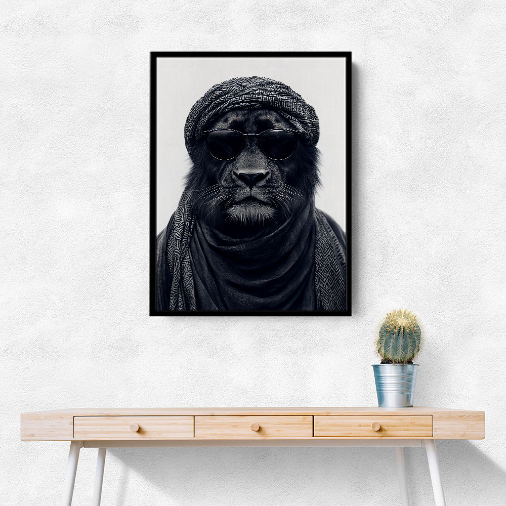 Black Lion Keffiyeh 4 Black Lion Keffiyeh 4