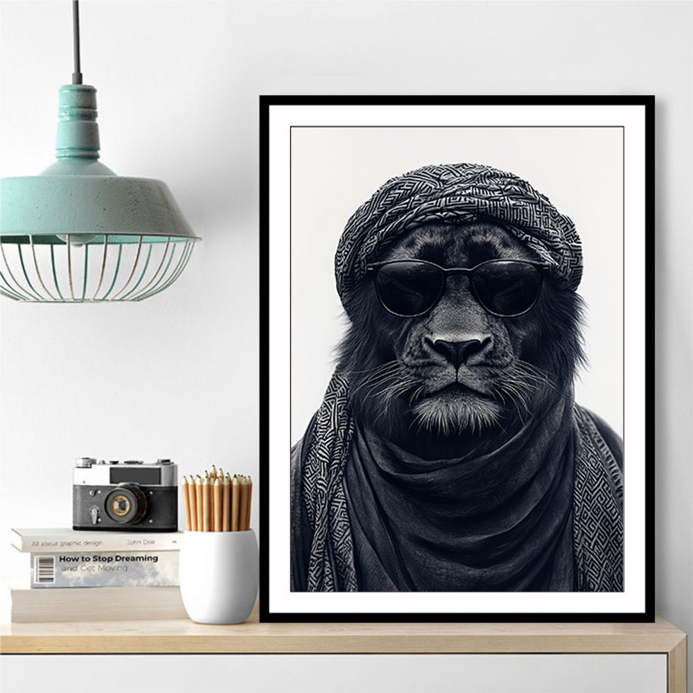 Black Lion Keffiyeh 4 Black Lion Keffiyeh 4
