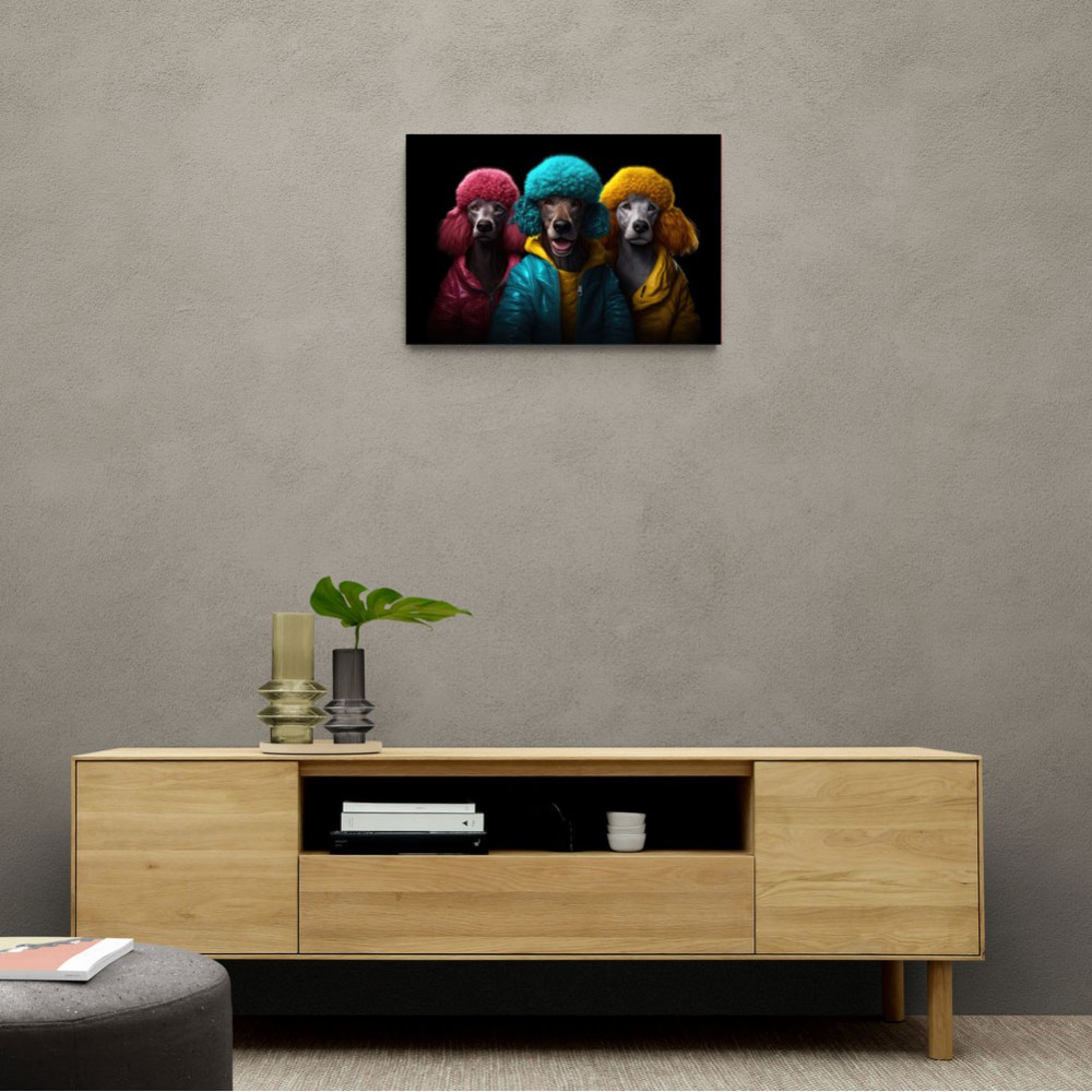 Punk Poodles Wall Art