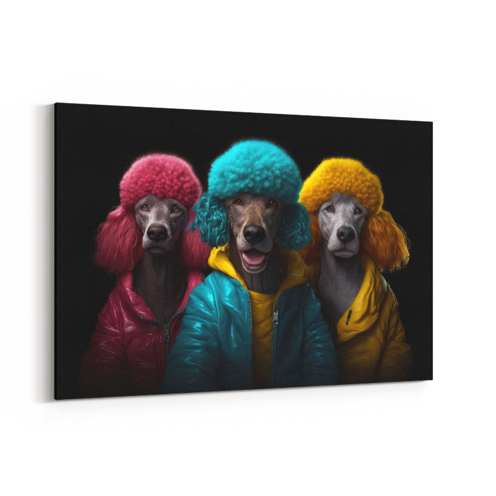 Punk Poodles Wall Art