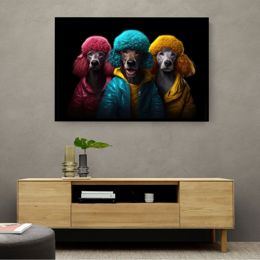 Punk Poodles Wall Art