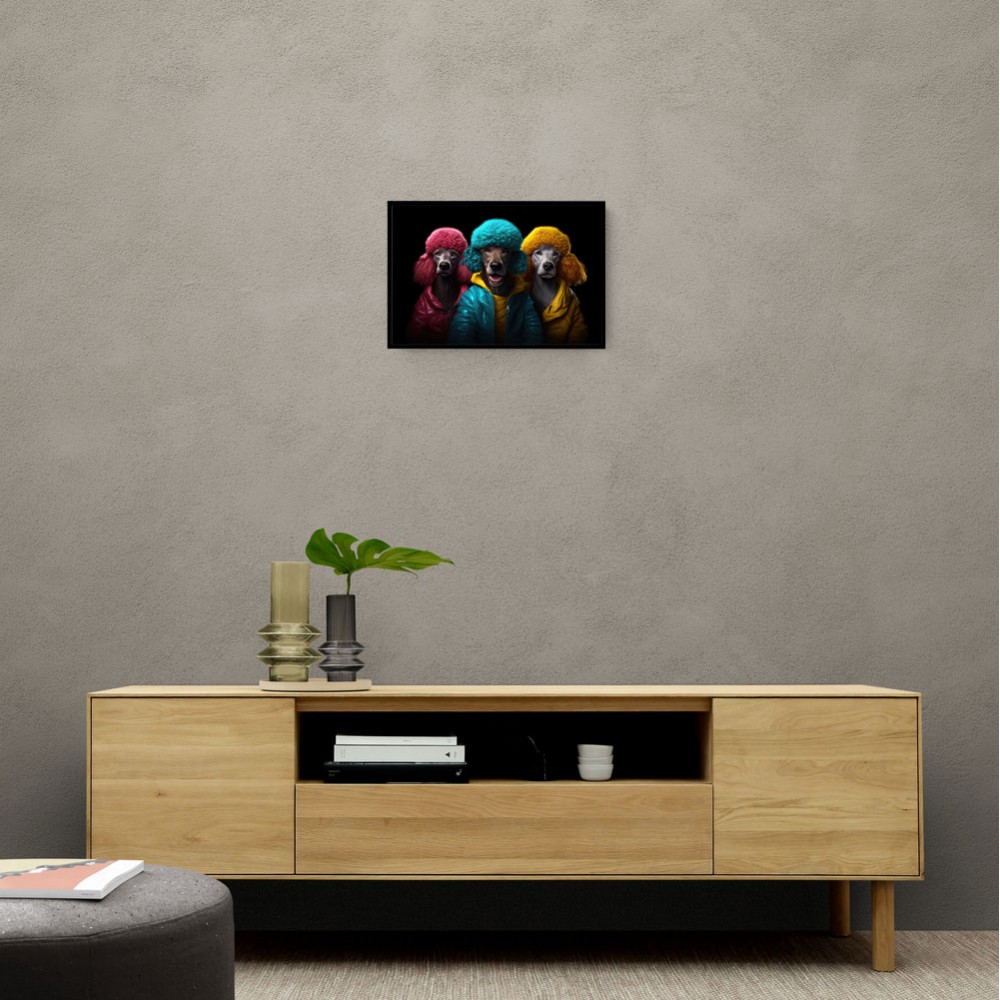 Punk Poodles Wall Art