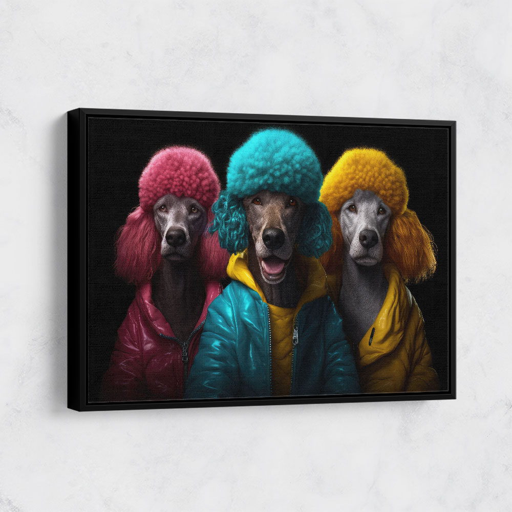 Punk Poodles Wall Art