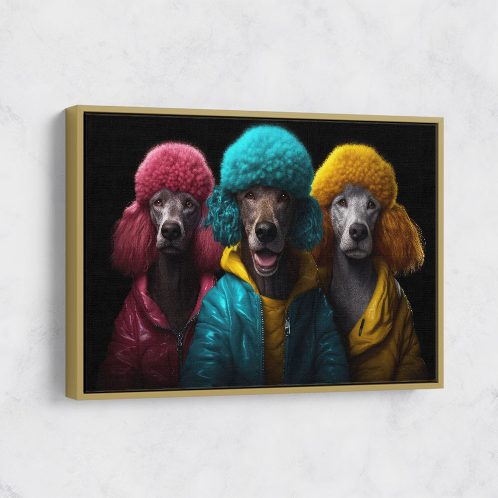 Punk Poodles Wall Art