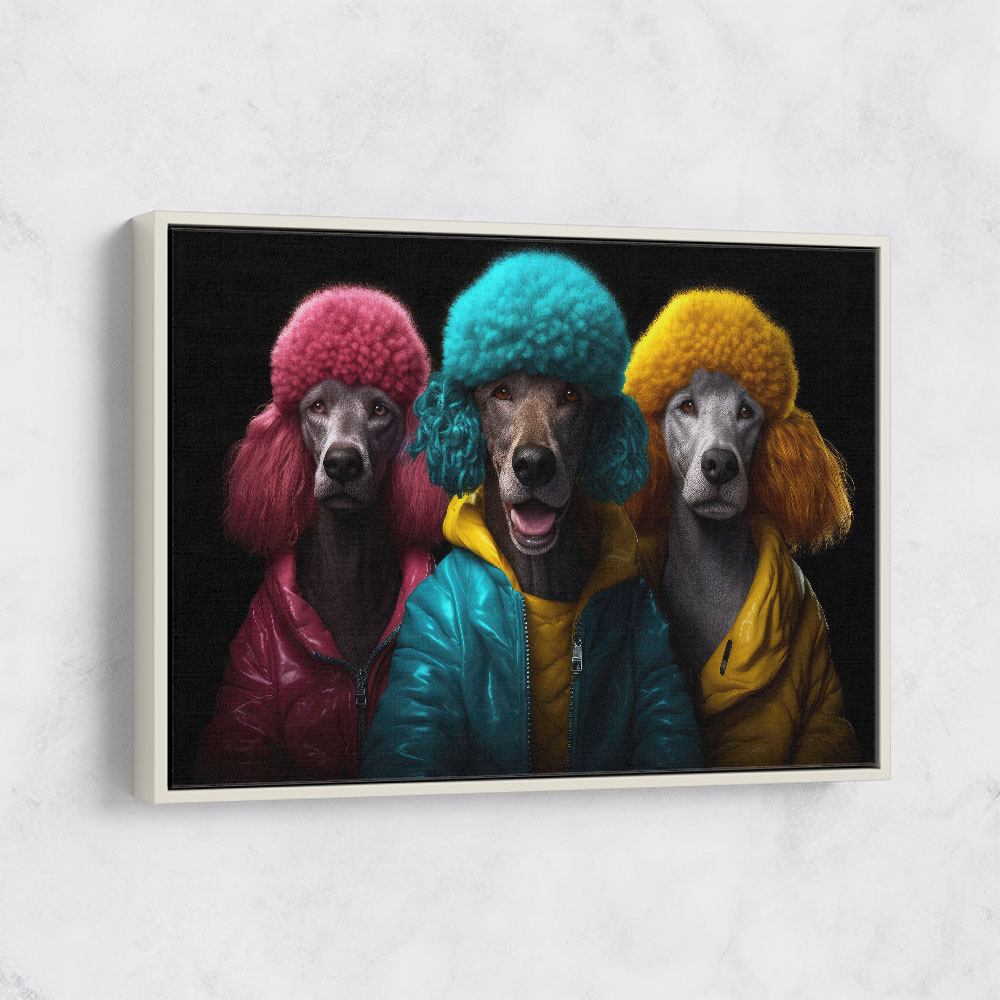 Punk Poodles Wall Art