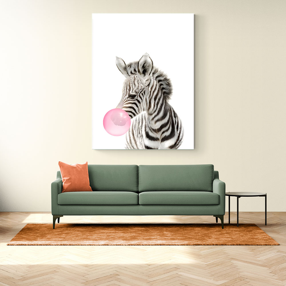 Zebra Bubble Gum