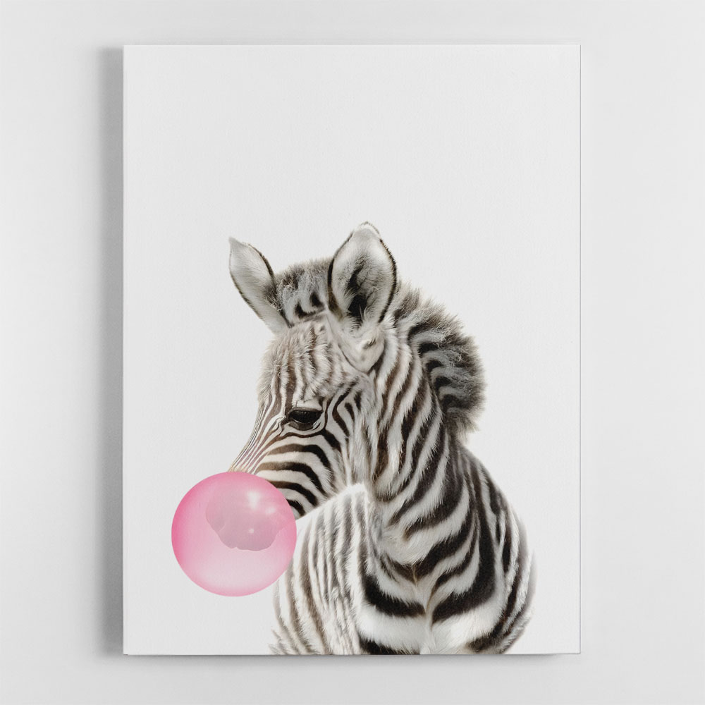 Zebra Bubble Gum