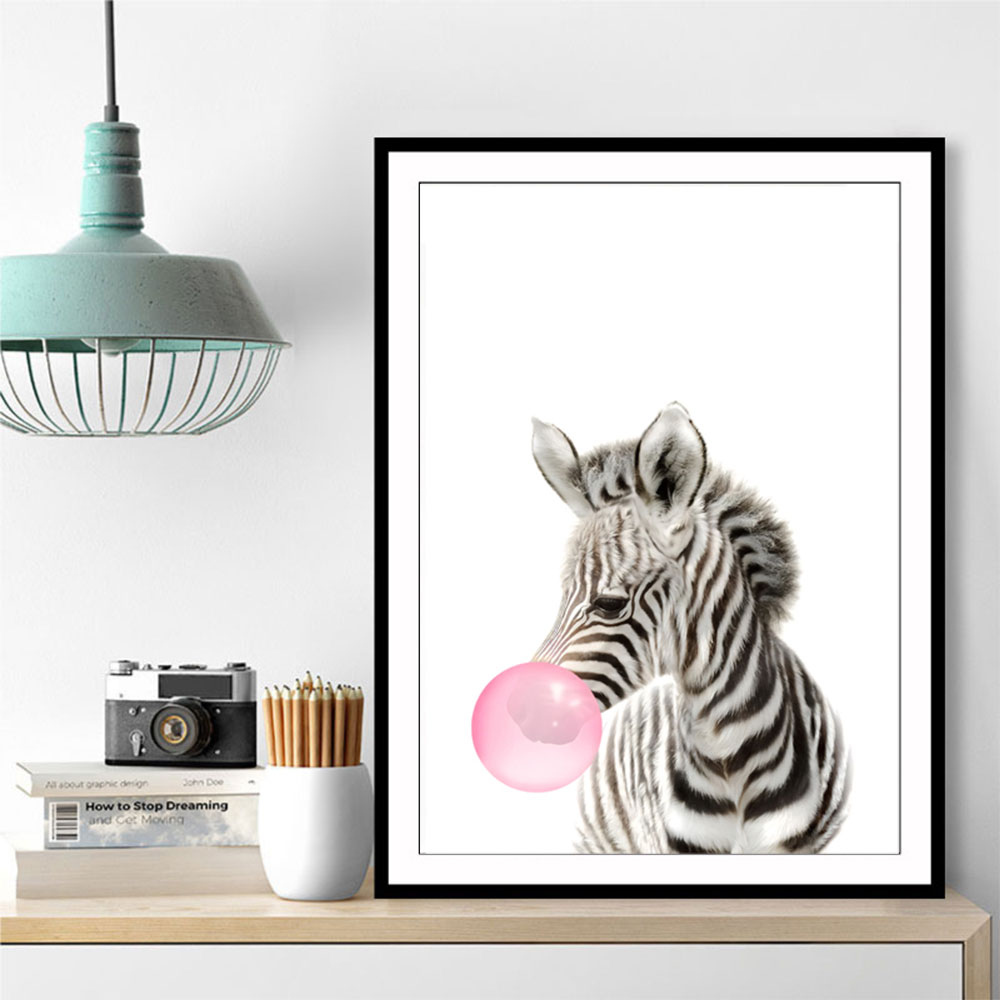 Zebra Bubble Gum