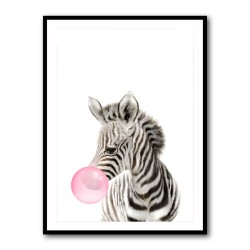 Zebra Bubble Gum