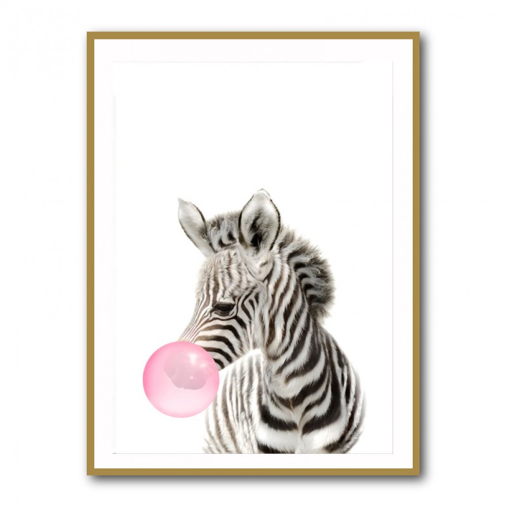 Zebra Bubble Gum