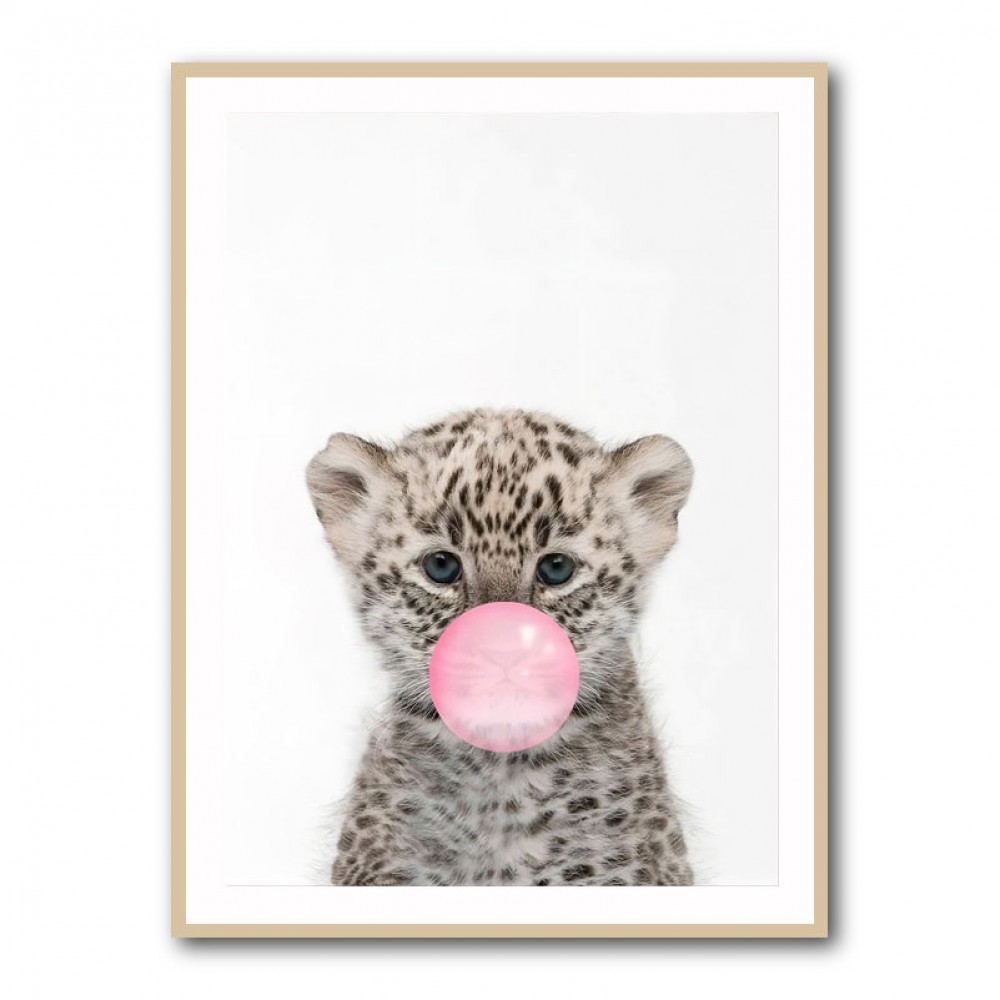 Leopard Bubble Gum