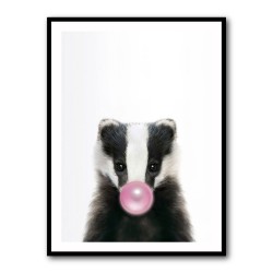 Badger Bubble Gum