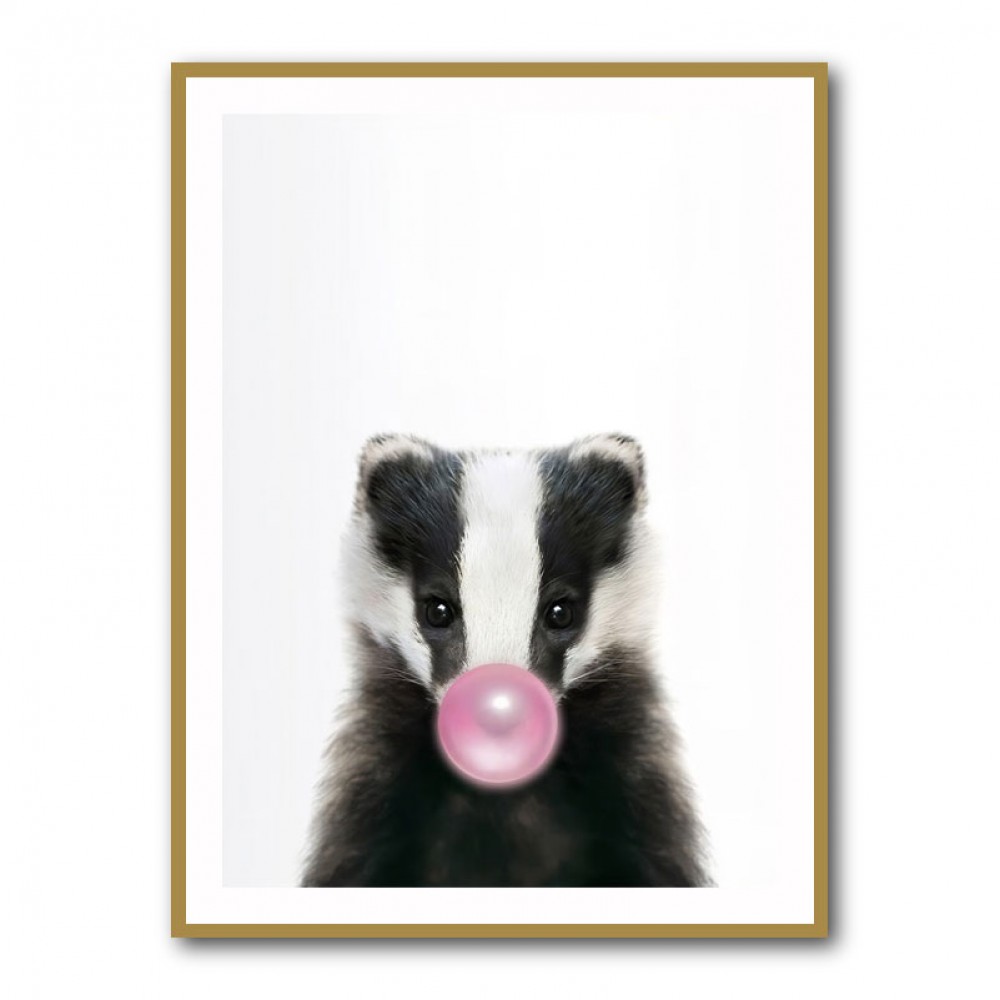 Badger Bubble Gum